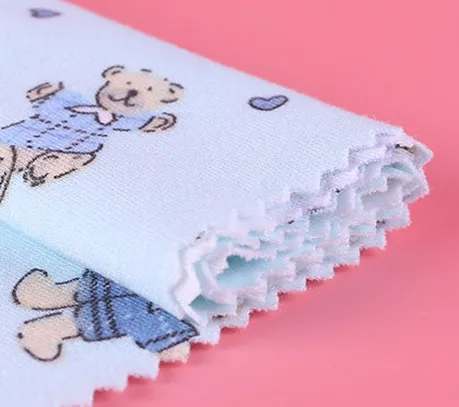 T/C Polyester Cotton Knit Interlock Digital Printed Fabric