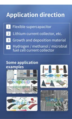 SCC130 Relative Hydrophilicity Conductive Carbon Cloth 20x20cm