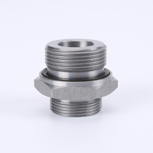 Compression Tube Fitting Male stainless steel straight union fitting Supplier