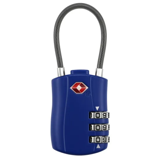 ECOTRIP 3-Digit TSA Approved Travel Combination Locks for Suitcases