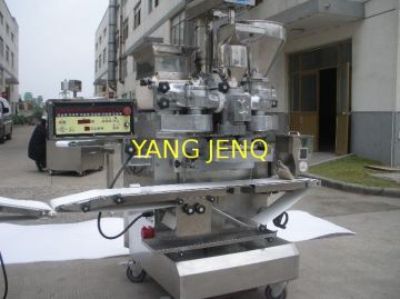 2 Hoppers Mochi Maker Machine For Both Different Kinds Of Dry Or Wet Filling