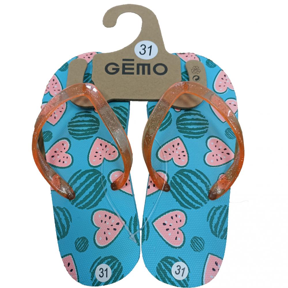 Watermeloenmeisje's slippers