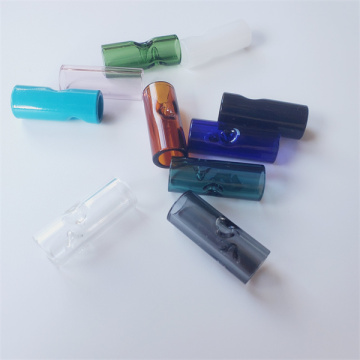 Custom Round Shape Colorful Glass tips for joint