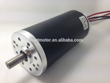 O.D80mm higher torque brushed electric dc motor 12v 300w
