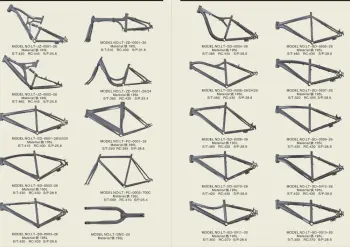 bicycle frame bike frame