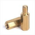 Hex Head Brass Standoff Spacer Nut