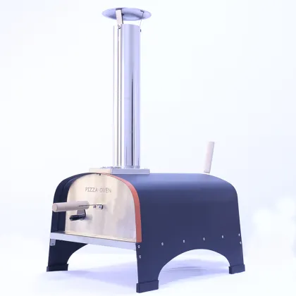 Professional Restaurant Tabletop Pizzaofen Holz Stove Pizza Oven Burner Bbq Grill Charcoal Pizza Oven