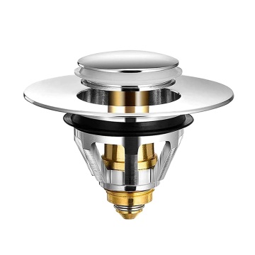 UK Kitchen Basin Drain Accessories: Guida 732009 - Pop Up Drain Filter & Core Bounce Easy Installation Vanity Set