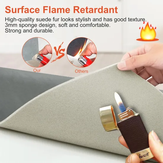 Automotive Suede Headliner Fabric with 3mm Foam Backing