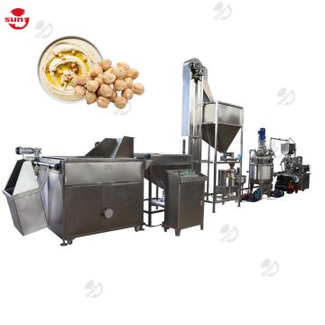 High Efficiency Hummus Grinding Machine: Chickpea Paste Production Line