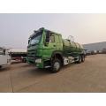 6x4 Sinotruck Howo 16 Cubic Sewage Suction Truck