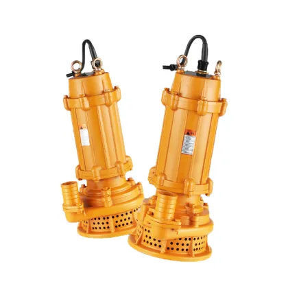 High Lift Electric Water Pump Machine - WQX15-55-5.5 Submersible Sewage Pump