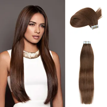 Tape In Hair Extensions Human Hair Remy 20pcs/set Skin Weft Real Natural Hair Extension