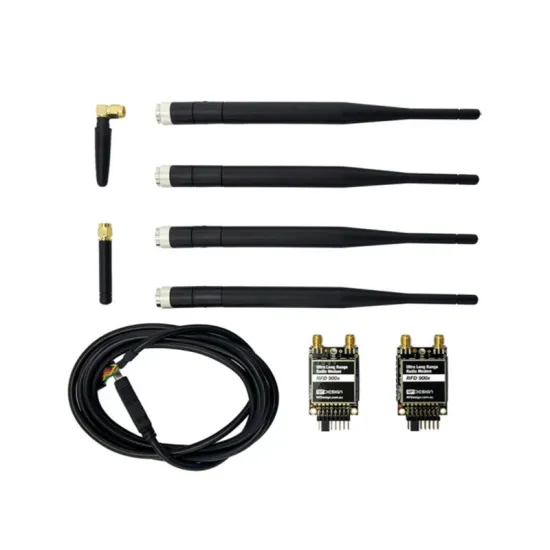 RFD900X 915MHz 40km Ultra Long Range Radio Telemetry Modem with Antenna RP-SMA connector for PIX4 Flight Controller