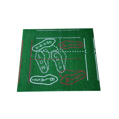 Cilmiga Golf Mat for Teaching iyo Tababbarka