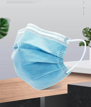 Disposable 3-Ply Non-Woven Face Mask Anti Coronavirus