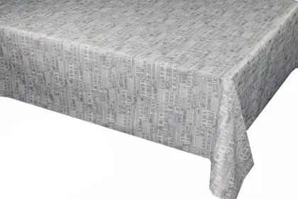 Pvc Printed fitted table covers Quip Table Linens