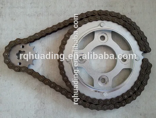 motor crown pinion kit;motorcycle gear pinion and crown set