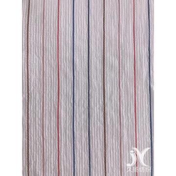 Muliticolor Stripes Crepe Fabric