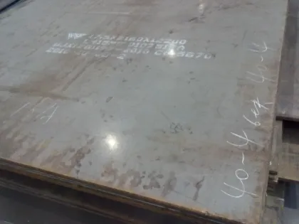 The steel plate for oil and gas transportation