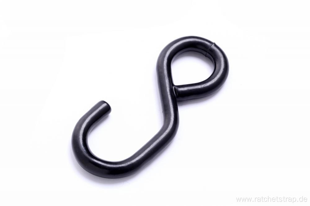 25mm European Type S Hook With Black PVC Coating