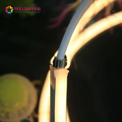 indoor neon led strip lighting living room