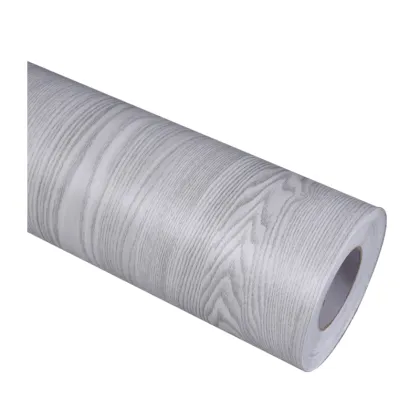 Home Decoration Wood Grain Wallpaper Decoration Interior