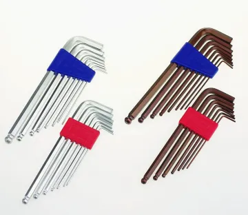 7pcs Hex Key Allen Ball End Wrench Set