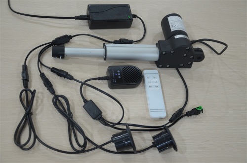 Electric linear actuator motor for electric leisure chair