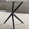 Modern White Rock Plate Unique Shape Dining Table