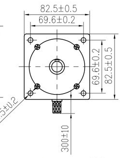 34HY hybrid stepper motor