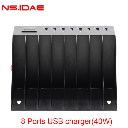 8 Port USB Charger Multiport USB Charger Power 40W Manufactory