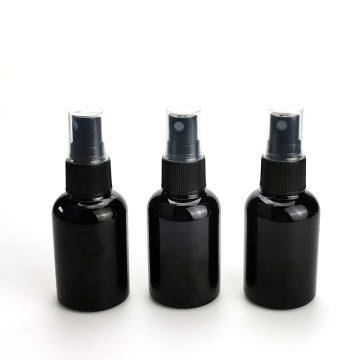 manufacturers wholesale 30ml 50ml 130ml 150ml hand sanitizer fine mist spray pump bottle black