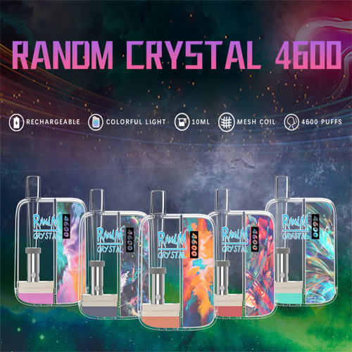Randm Crystal Disponível Original Vape 4600 Puffs