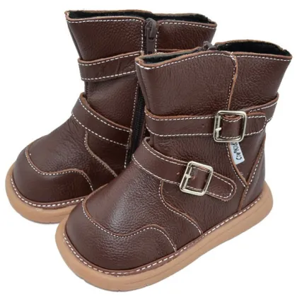 kids boots winter keep warm boots kids leather boots comfortable boots