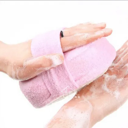 1Pcs Soft Body Cleaning Bath Spa Sponge Scrubber Adult Bath Sponge Cleaning Shower Scrub Bath Ball
