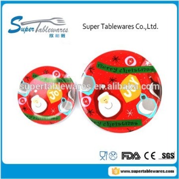 Melamine Kids 2014 Christmas Plates Cheap