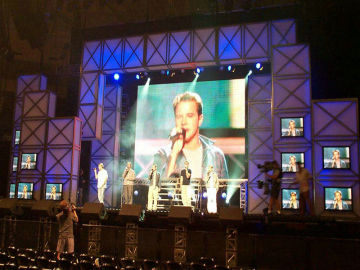 Custom High Resolution Indoor Led Screen Panel For Concert Stage Background