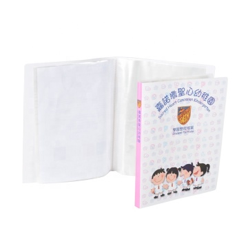 Clear Plastic Sheet Protector Binder with Pocket Sleeves - 20/30/40/60 Pockets