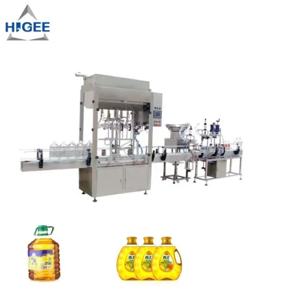Automatic Soybean Oil Filling Machine for Edible Oils