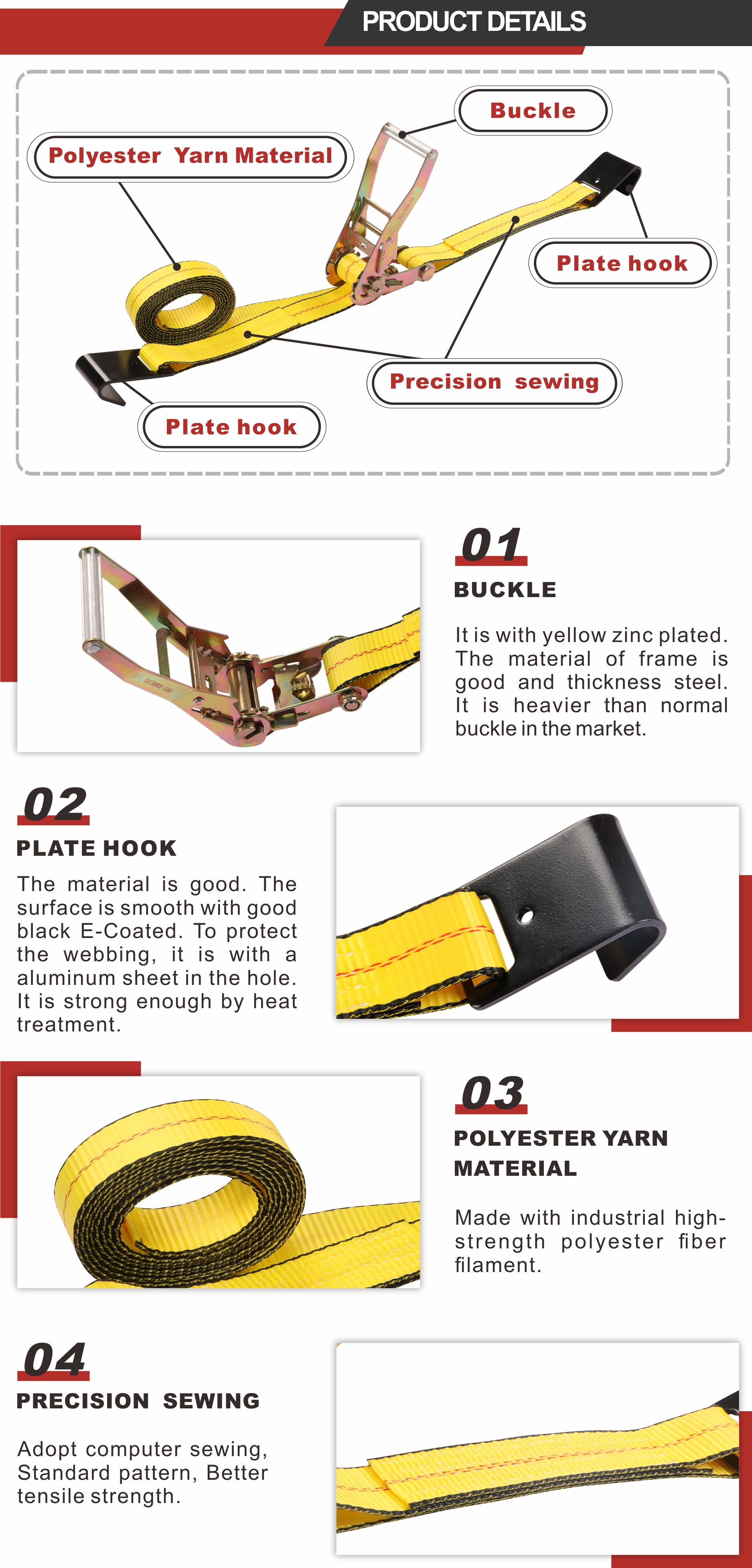 Ratchet strap KRS007