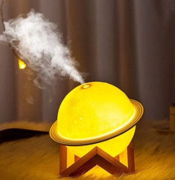 USB Moon Light Manidifier Diffuser - ضوء الليل الصغير لغرفة النوم