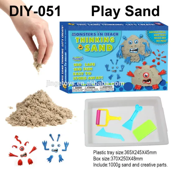 2015 DIY sand with monster molds