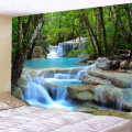 Forest Scenery Door Curtain tapestry