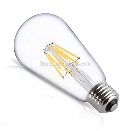ilamptech Vintage Style LED Feit Electric Vintage Style Edison Filament Light Bulbs E26/E27 AC110V-240V 60-80LM