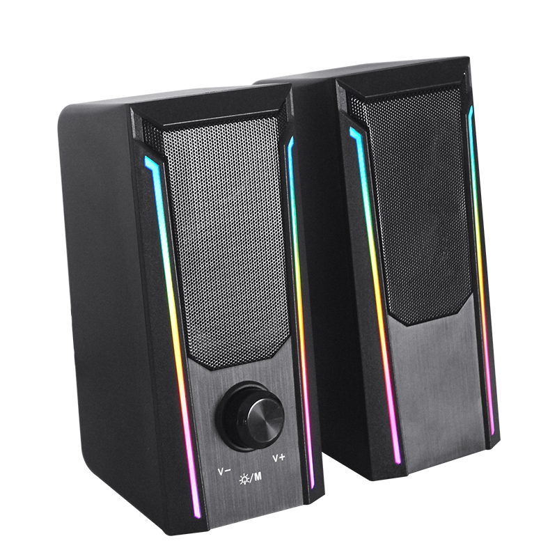 2.0 desk top speaker with blurtooth function