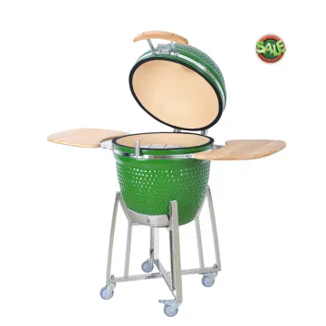 SEB KAMADO Ceramic Komado Grill Big Joe Bbq Green Black Bastard Egg Kamado Grill