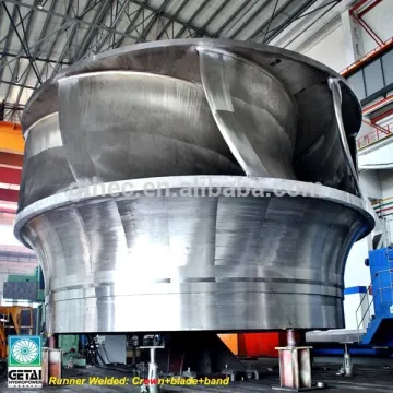 Mini Hydro Power Turbine Generator Francis Runner