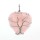 Naturel Rose Quartz Guérison Cristal Collier Argent Arbre De Vie Fil Enveloppé En Forme De Coeur Pierre Pendentif Femmes Fête Des Mères Cadeaux