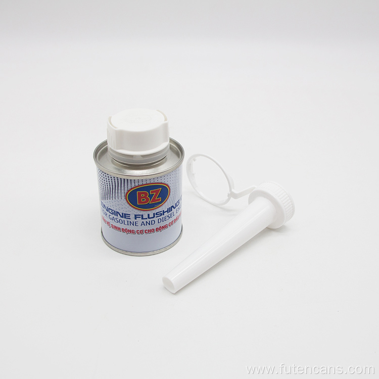 Engine Oil Metal Tin Can